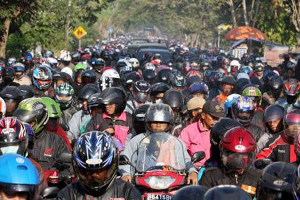 Arus Mudik Motor