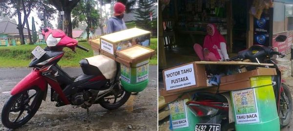 Motor Tahu Pustaka dan Warung Pustaka. by ekky/bbcom