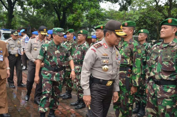 Apel Gabungan di Mapolda Jabar, Selasa (29/11). by Pendam Slw