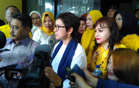 Nurul Arifin Resmi Daftar Cawalkot Bandung Dari Golkar - BaleBandung