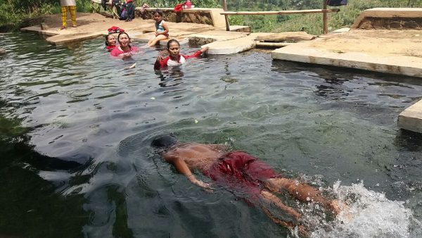 Kolam Air Campaka di kaki Gunung Kasur Desa Drawati Kec Paseh, Kab Bandung. by ist 