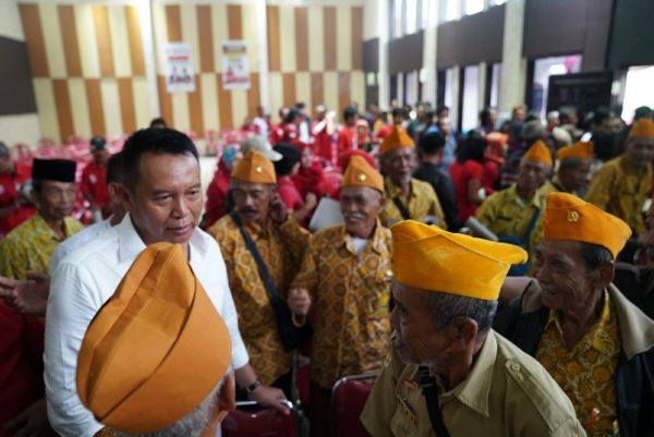 Balongub Jabar Kang Hasan bertemu dengan para veteran di Kec/Kab Kuningan, Senin (29/1/18). by HMC